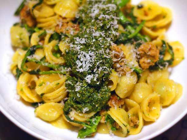 Broccoli Dinner Recipes
 Orecchiette With Broccoli Rabe Spicy Italian Sausage and
