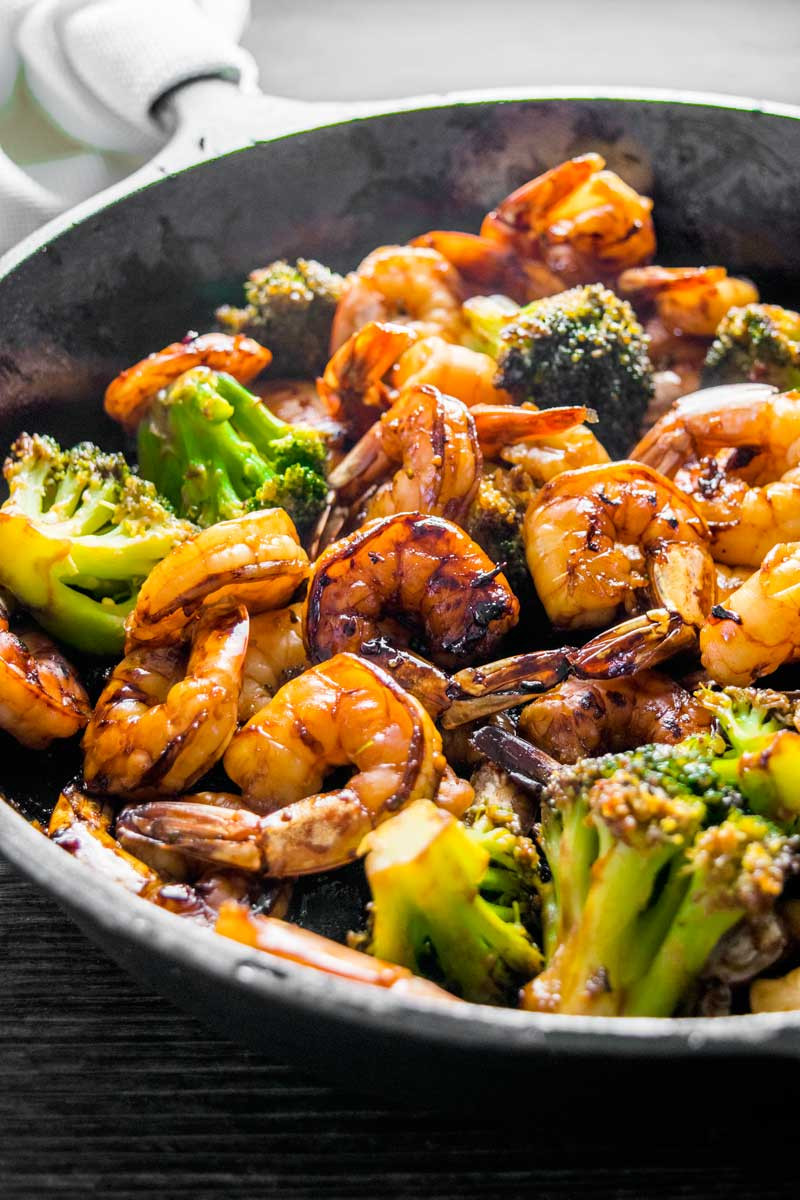 Broccoli Dinner Recipes
 Honey Garlic Shrimp and Broccoli Homemade Hooplah