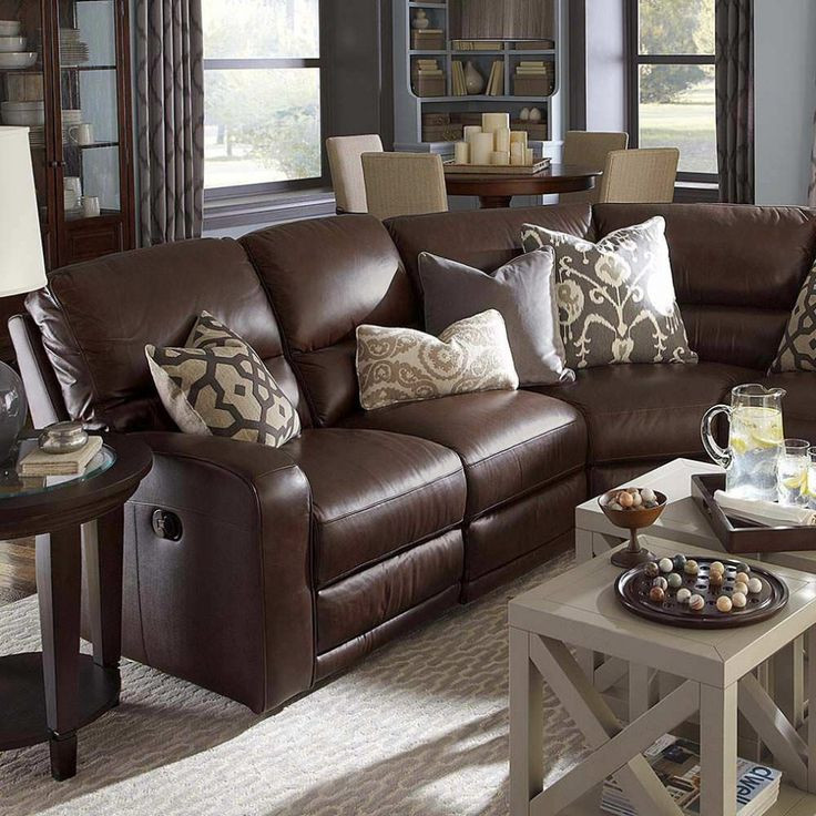 Brown Furniture Living Room Ideas
 19 Elegant Living Room Decorating Ideas With Brown Leather