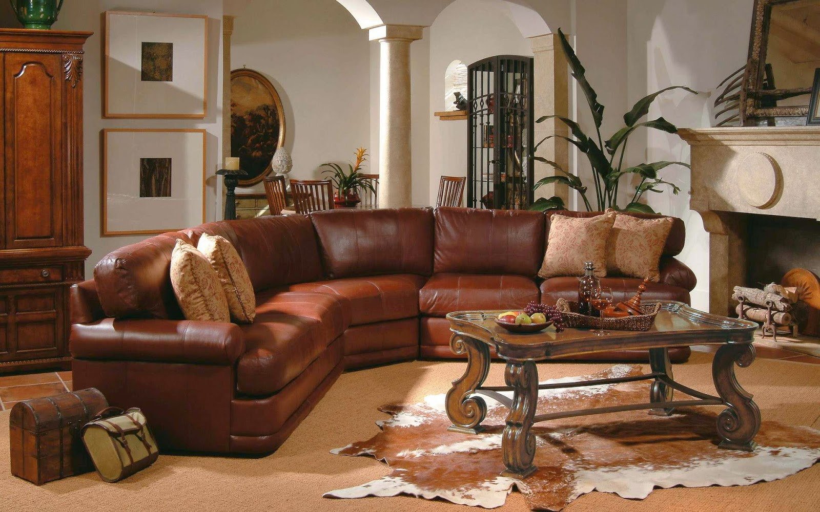 Brown Furniture Living Room Ideas
 6 Living Room Decor Ideas With Sectional