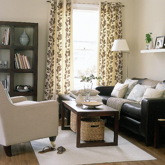 Brown Furniture Living Room Ideas
 Relaxed modern living room