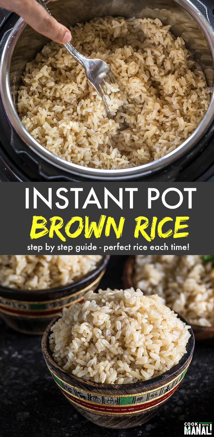Brown Rice In Instant Pot
 Instant Pot Brown Rice Cook With Manali