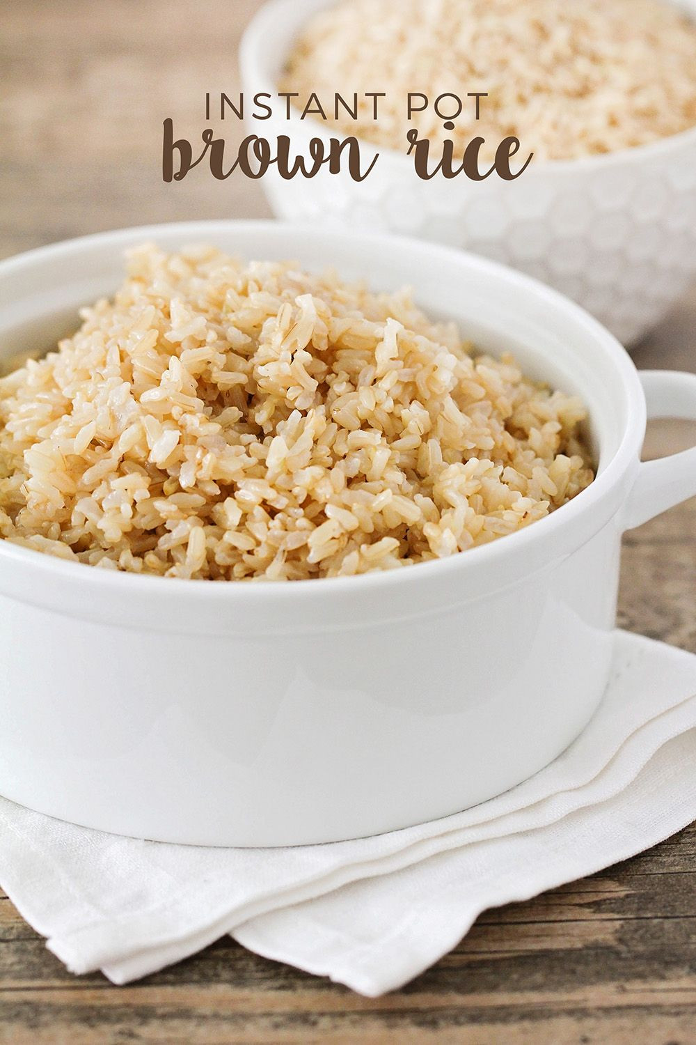 Brown Rice In Instant Pot
 Instant Pot Brown Rice
