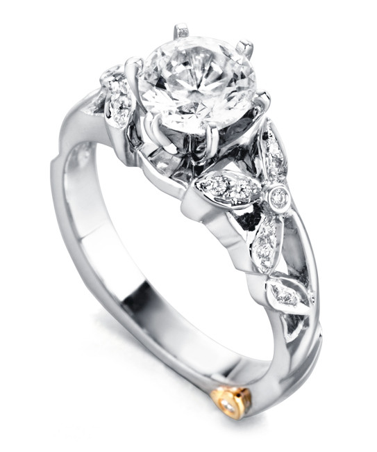 Browning Wedding Rings
 Adore Floral Engagement Ring