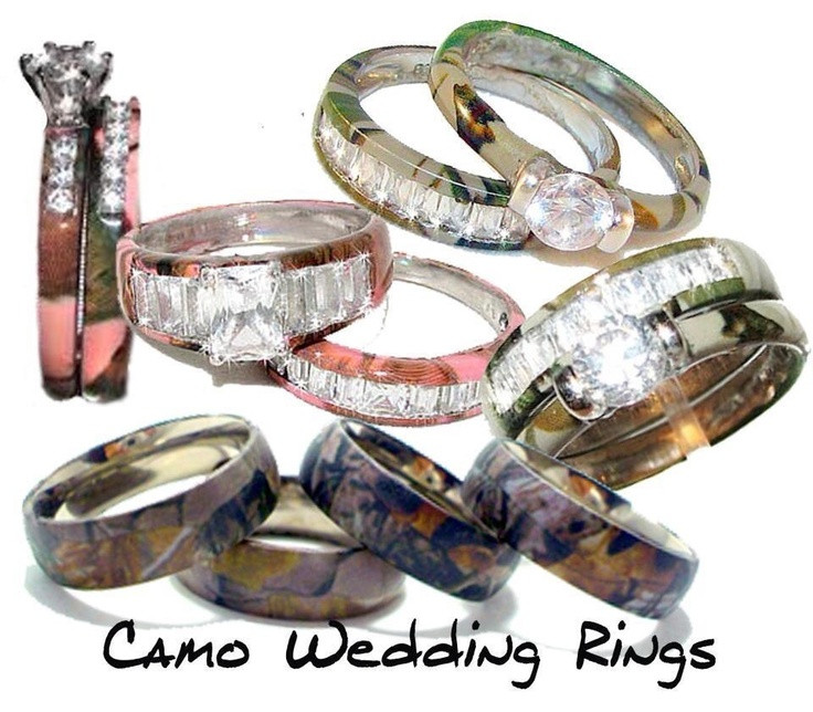 Browning Wedding Rings
 Camo wedding rings