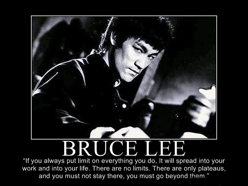 Bruce Lee Motivational Quote
 MissNiki Day 4 Motivation Week