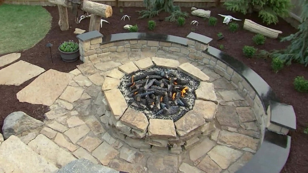 Building A Stone Fire Pit
 Stacked Stone Fire Pit Fire Pit Ideas