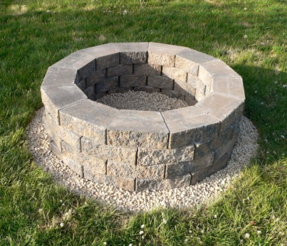 Building A Stone Fire Pit
 steps to build fire pit DIY