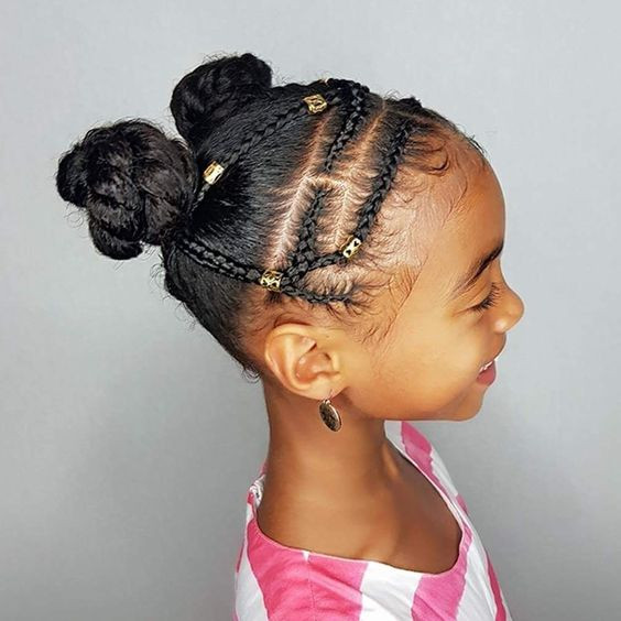 Bun Hairstyles For Kids
 Little Black Girl Hairstyles