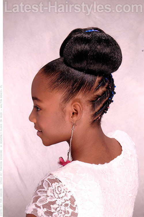 Bun Hairstyles For Kids
 15 Stinkin’ Cute Black Kid Hairstyles You Can Do At Home