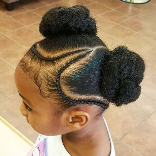 Bun Hairstyles For Kids
 Black Girls Hairstyles and Haircuts – 40 Cool Ideas for