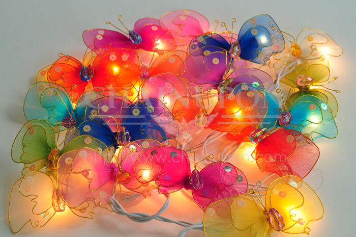 Butterfly Lights For Bedroom
 BUTTERFLY FANCY STRING PARTY FAIRY KID BEDROOM HOME