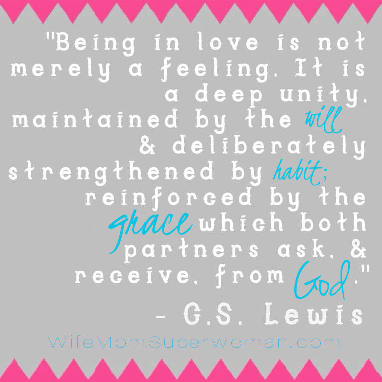 C.S.Lewis Marriage Quote
 5 Inspirational Quotes on Marriage I L O V E