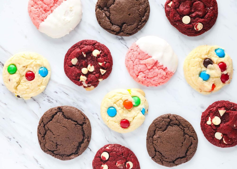 Cake Mix Cookie Recipe
 3 Ingre nt Cake Mix Cookies 4 ways I Heart Naptime