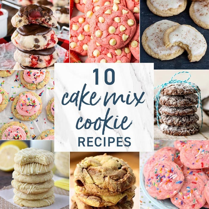 Cake Mix Cookie Recipe
 10 Cake Mix Cookies Recipes Box Cake Mix Hack The