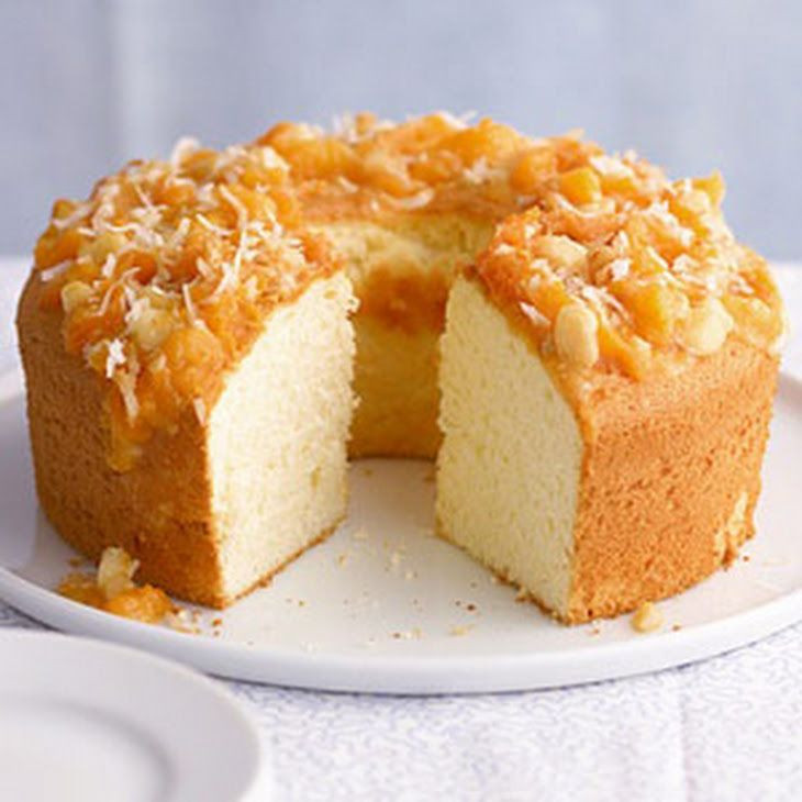 Cake Recipe For Diabetic
 Pineapple Cake with Macadamia Apricot Topper