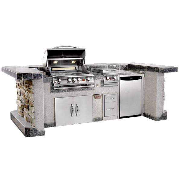 Cal Flame Outdoor Kitchen
 Cal Flame PV6020 BBQ Grill Island