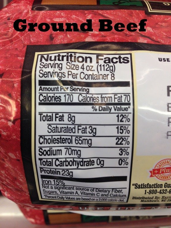 Calories In 85 Lean Ground Beef
 How to Read a Nutrition Label Nutrition Coaching