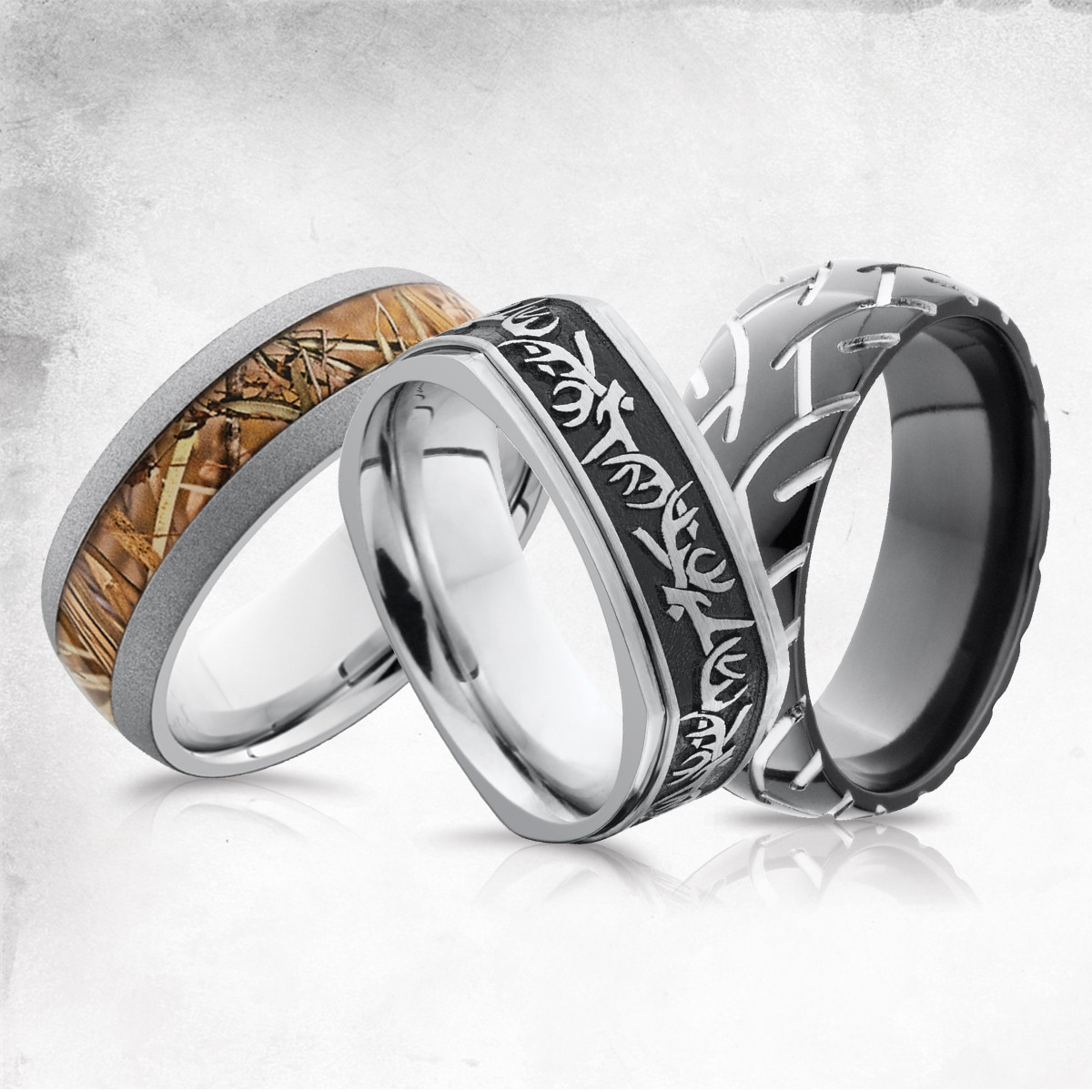 Camo Wedding Rings For Her
 View Full Gallery of Elegant camo wedding bands for her
