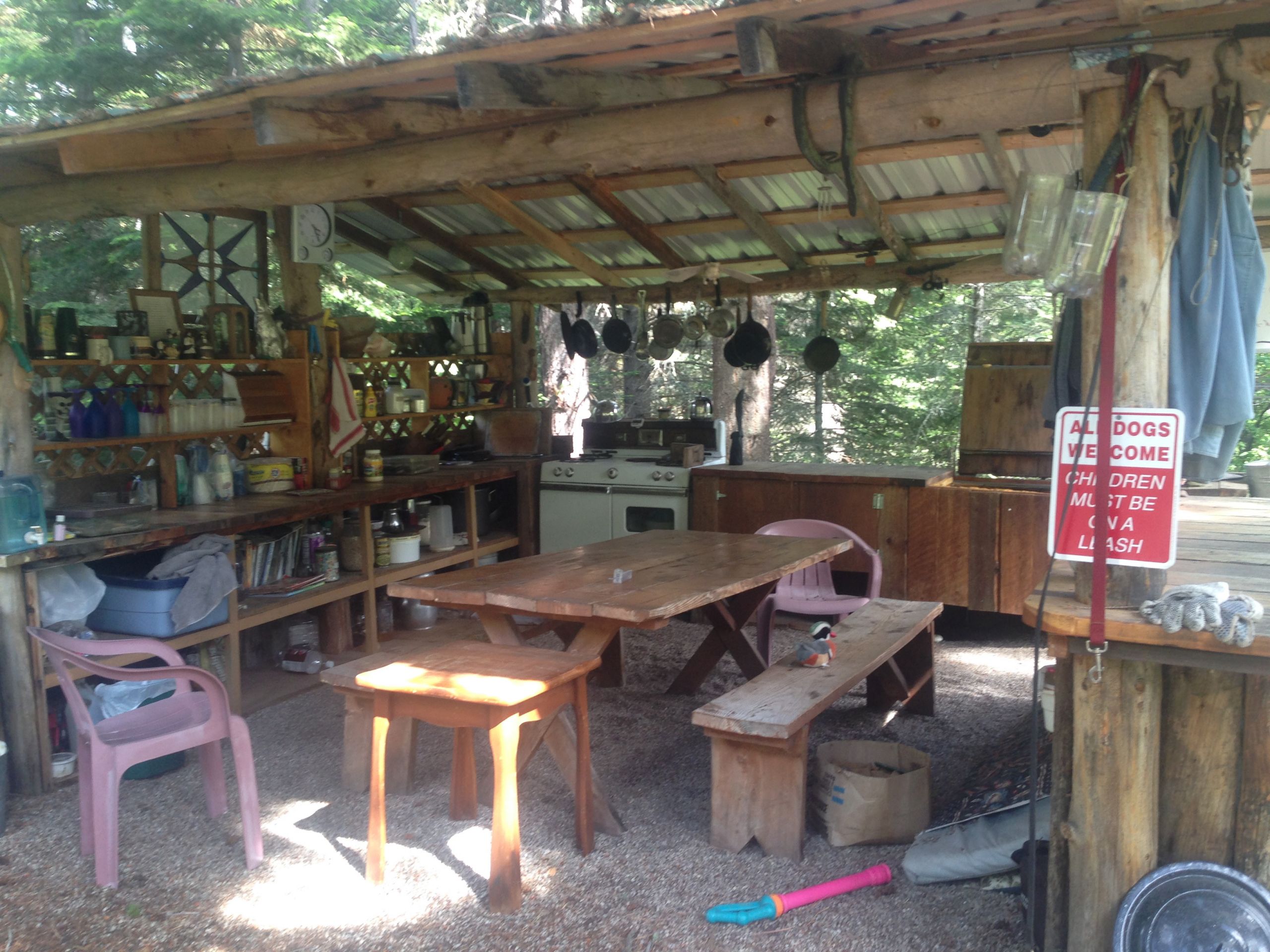 Camping Outdoor Kitchen
 July 2014
