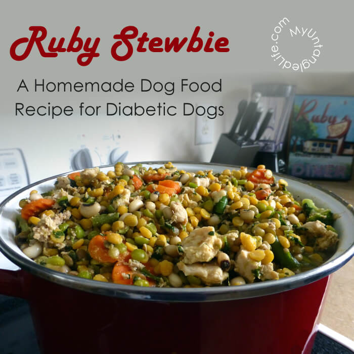 Can Diabetics Eat Hot Dogs
 Homemade Diabetic Dog Food Recipe Ruby Stewbie