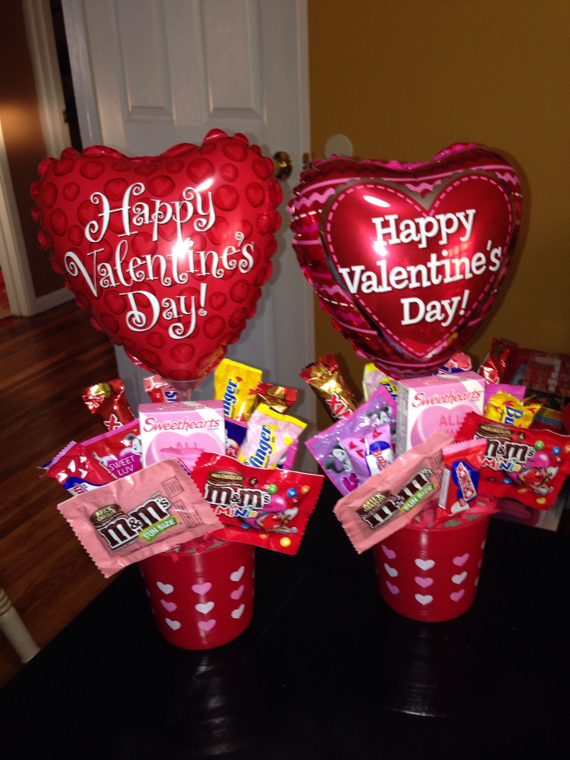 Candy Baskets For Valentines Day
 Small valentines bouquets Candy bouquets