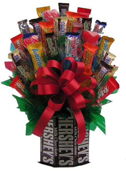 Candy Baskets For Valentines Day
 The Domestic Curator VALENTINE S DAY CANDY BOUQUET