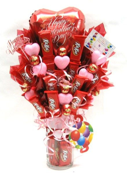 Candy Baskets For Valentines Day
 Candy bars Love and Valentines on Pinterest