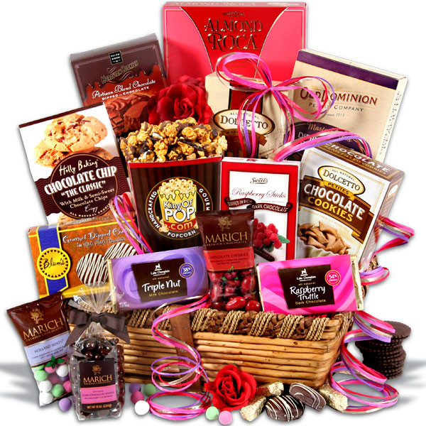 Candy Baskets For Valentines Day
 Chocolate Dreams Valentine s Day Gift Basket by