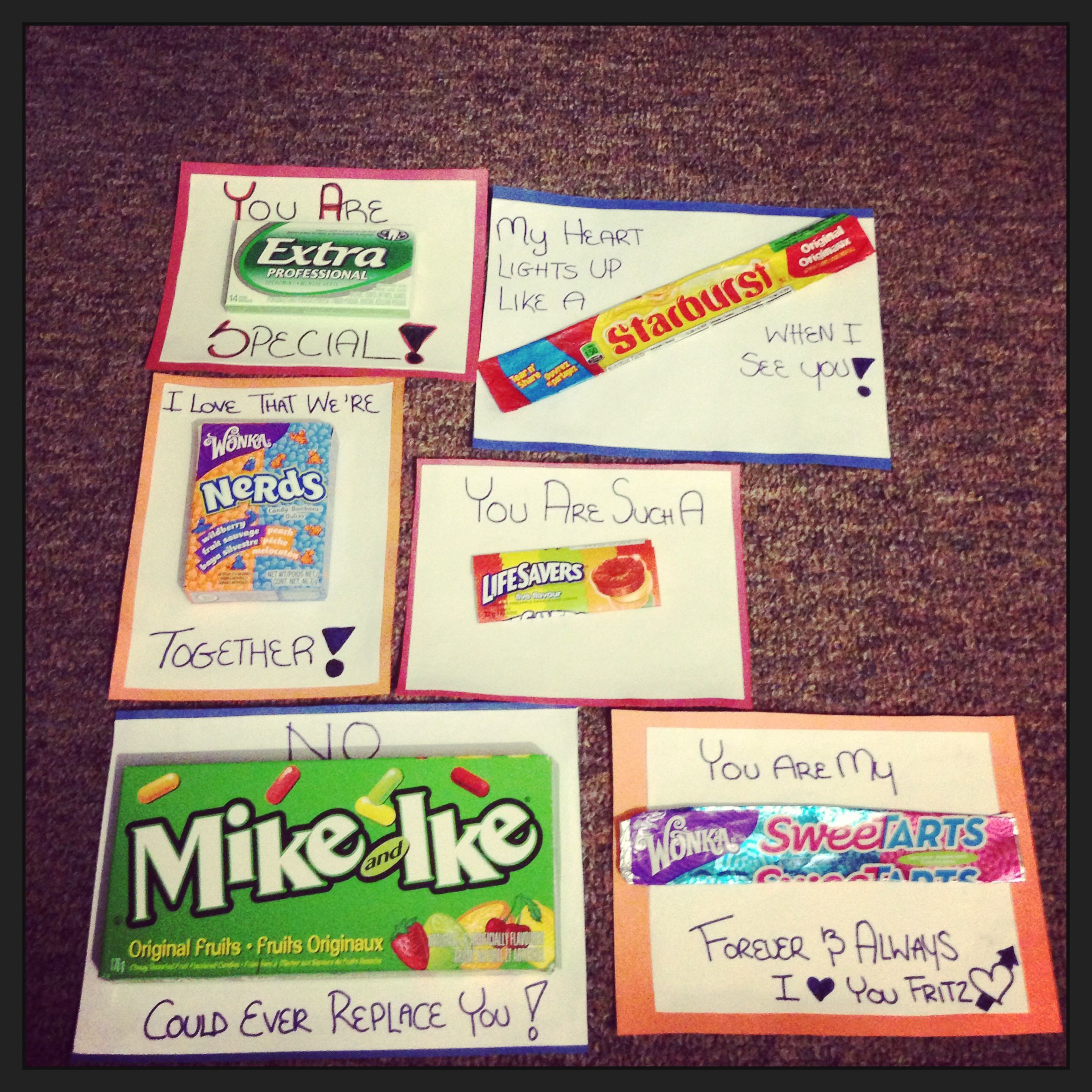 Candy Gift Ideas For Boyfriend
 Homemade t for boyfriend