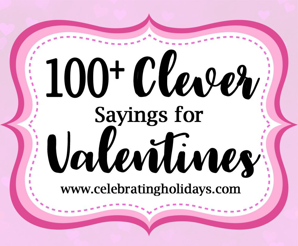 Candy Sayings For Valentines Day
 Valentine Clever Sayings for Candy and Treats for Kids