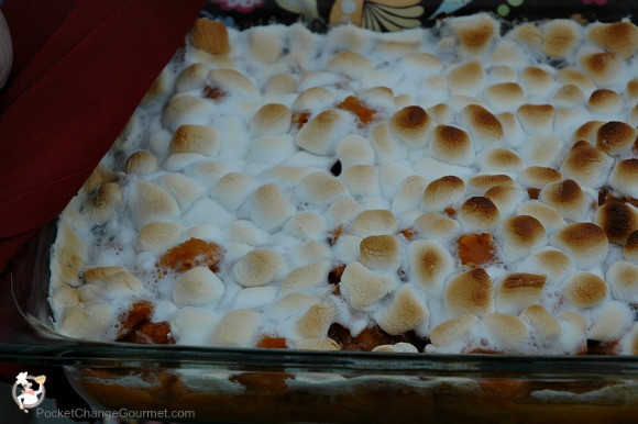 Canned Sweet Potato Casserole With Marshmallows
 Can d Sweet Potato Casserole with Marshmallows