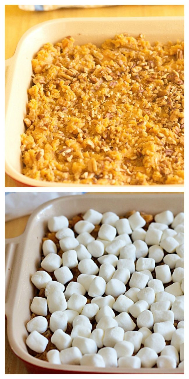 Canned Sweet Potato Casserole With Marshmallows
 Canned Sweet Potato Casserole with Marshmallows