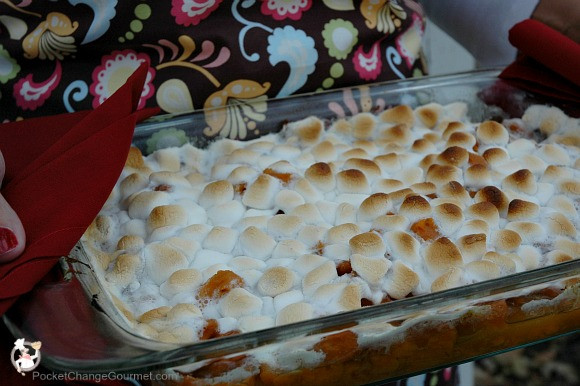 Canned Sweet Potato Casserole With Marshmallows
 Can d Sweet Potato Casserole with Marshmallows