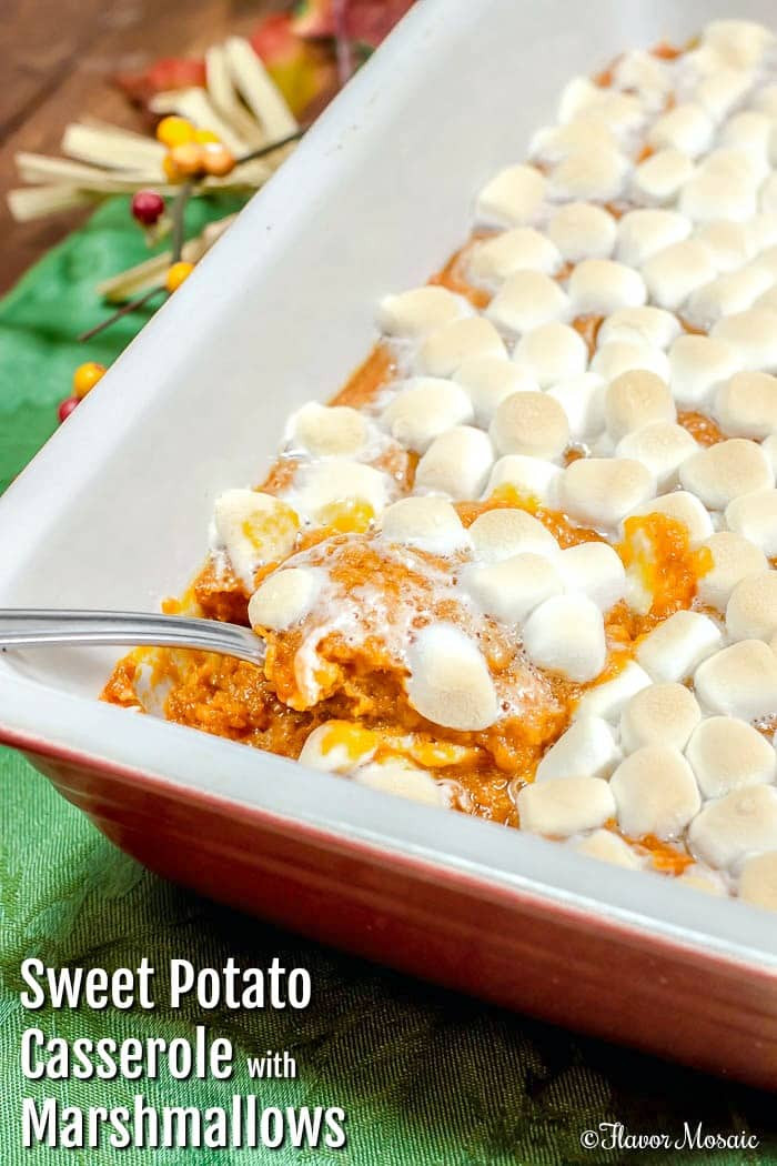Canned Sweet Potato Casserole With Marshmallows
 Sweet Potato Casserole with Marshmallows For Thanksgiving