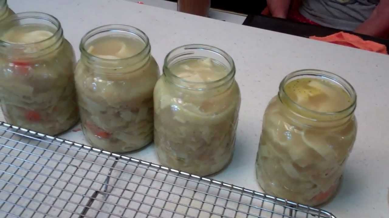 Canning Chicken Noodle Soup
 Canning Dill Pickles and Canning Homemade Chicken Noodle