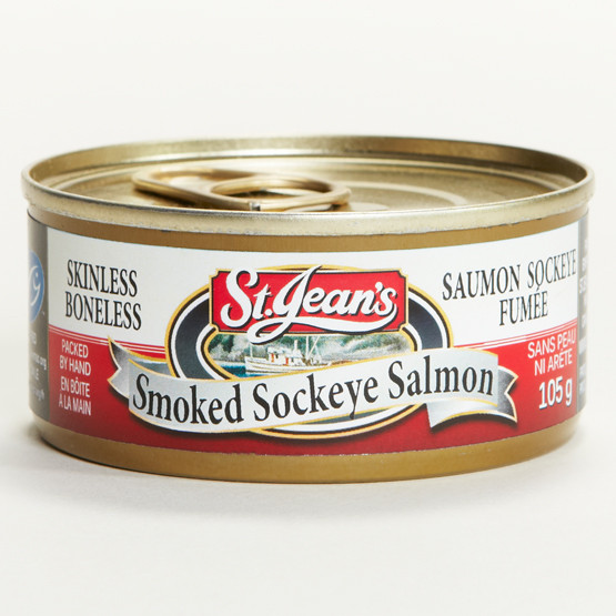 Canning Smoked Salmon
 Smoked Canned Wild Sockeye Salmon St Jean s
