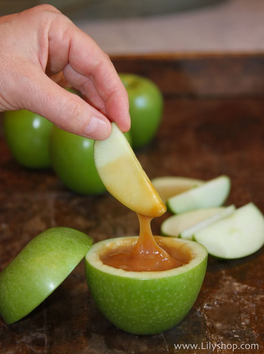 Caramel Dipping Sauce For Apples
 Caramel Filled Apples
