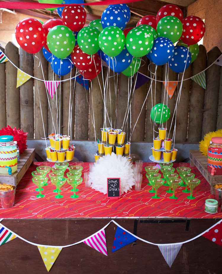 Carnival Birthday Decorations
 Colorful Circus