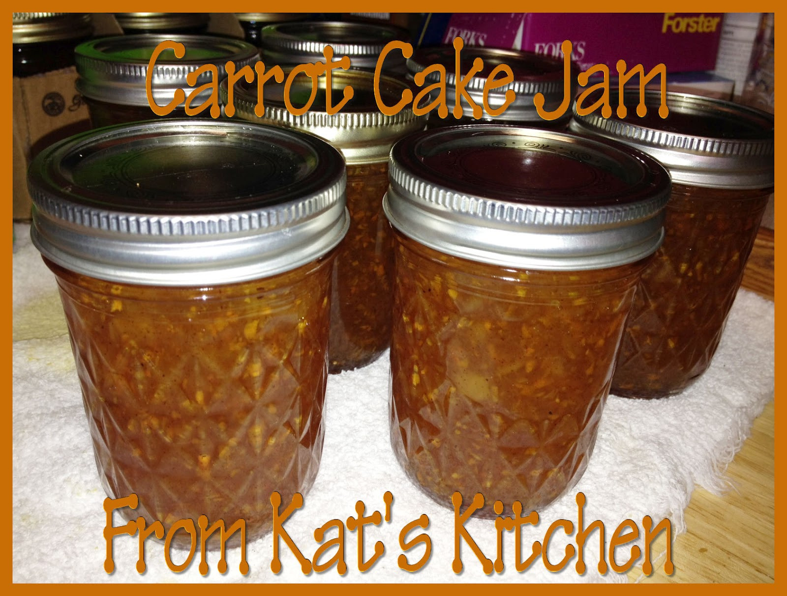 Carrot Cake Jam
 Wel e to Kat s Canning Tidbits I hope you enjoy your