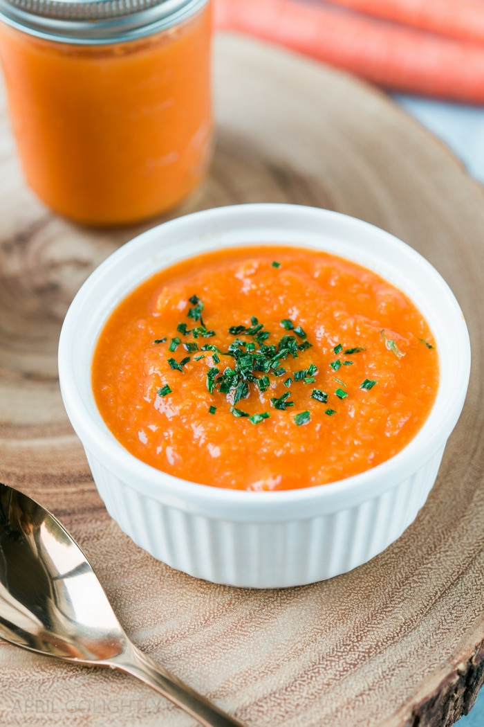Carrot Soup Instant Pot
 Carrot Soup Recipe made in the Instant Pot April Golightly