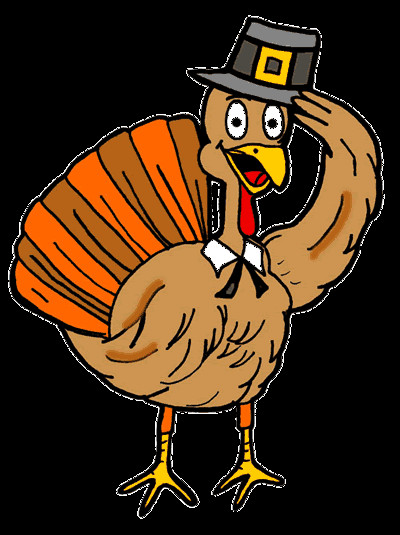 Cartoon Thanksgiving Turkey
 Thanksgiving Holiday Hours