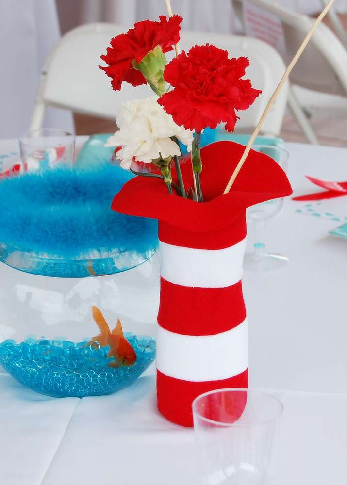 Cat In The Hat Birthday Party Ideas
 The Cat in the Hat Birthday Party Ideas