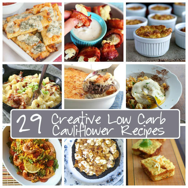 Cauliflower Recipes Low Carb
 29 Creative Low Carb Cauliflower Recipes