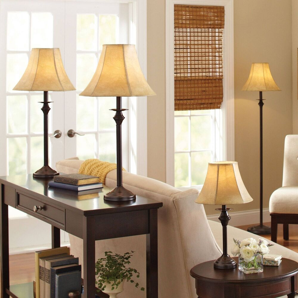 Ceiling Lamps For Living Room
 4 Piece Lamp Set Nightstand Light Floor Lamps For Living