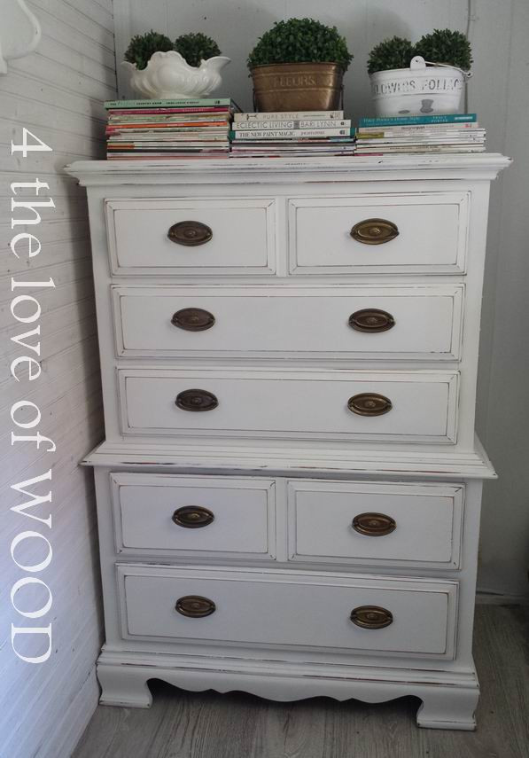 Chalk Painted Bedroom Furniture
 4 the love of wood PAINTING BEDROOM FURNITURE using