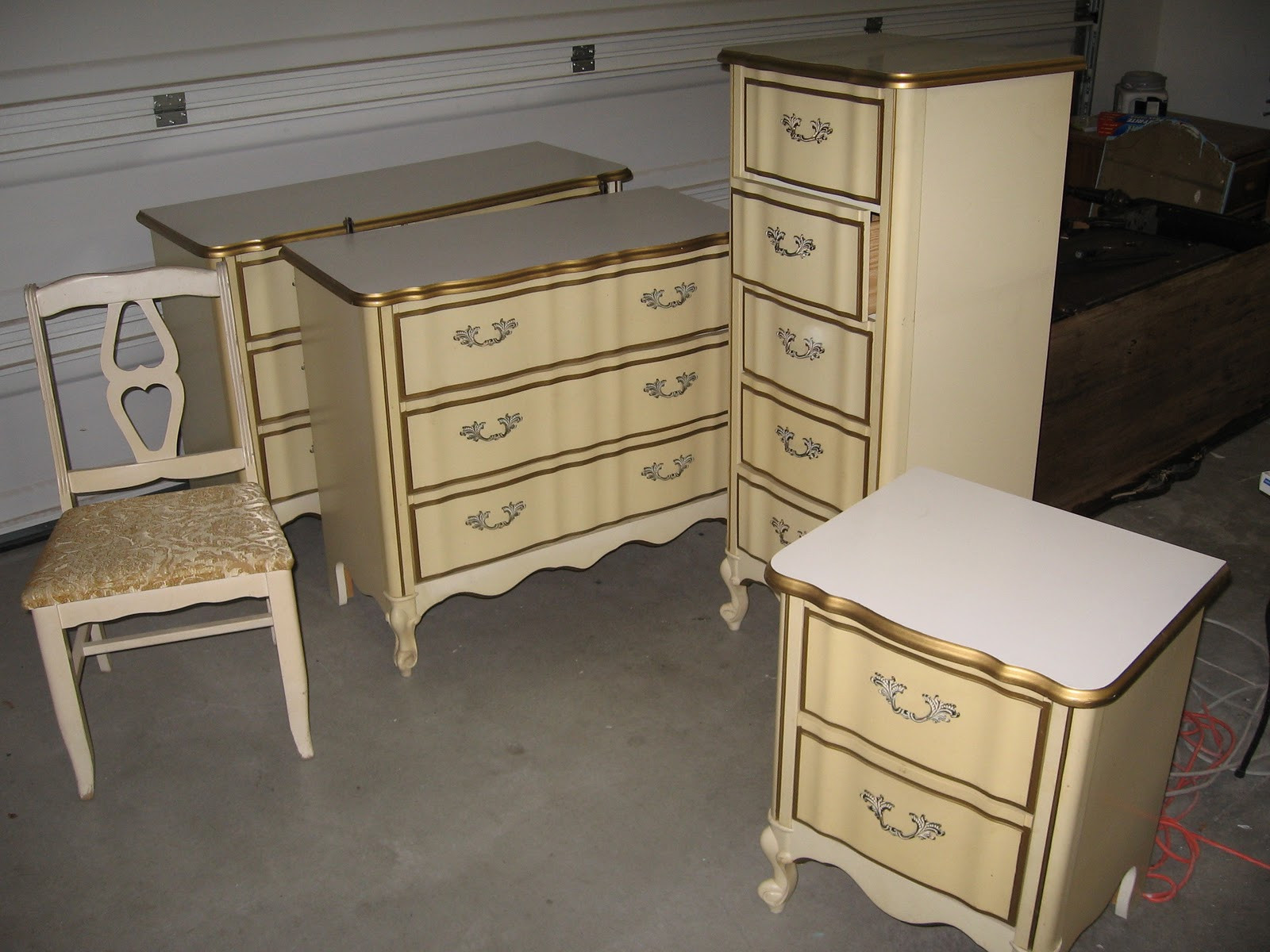 Chalk Painted Bedroom Furniture
 A Brush of Whimsy