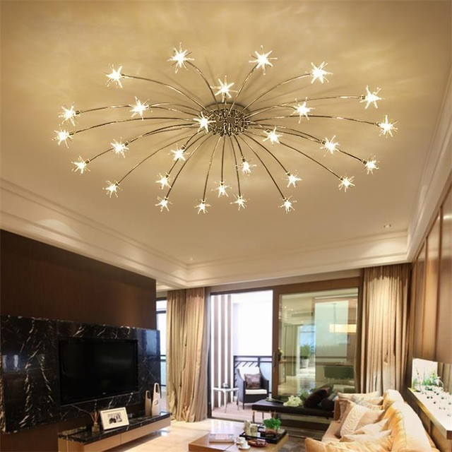 Chandelier Lights For Living Room
 Creative Chandelier Ceiling Bedroom Living Room Modern