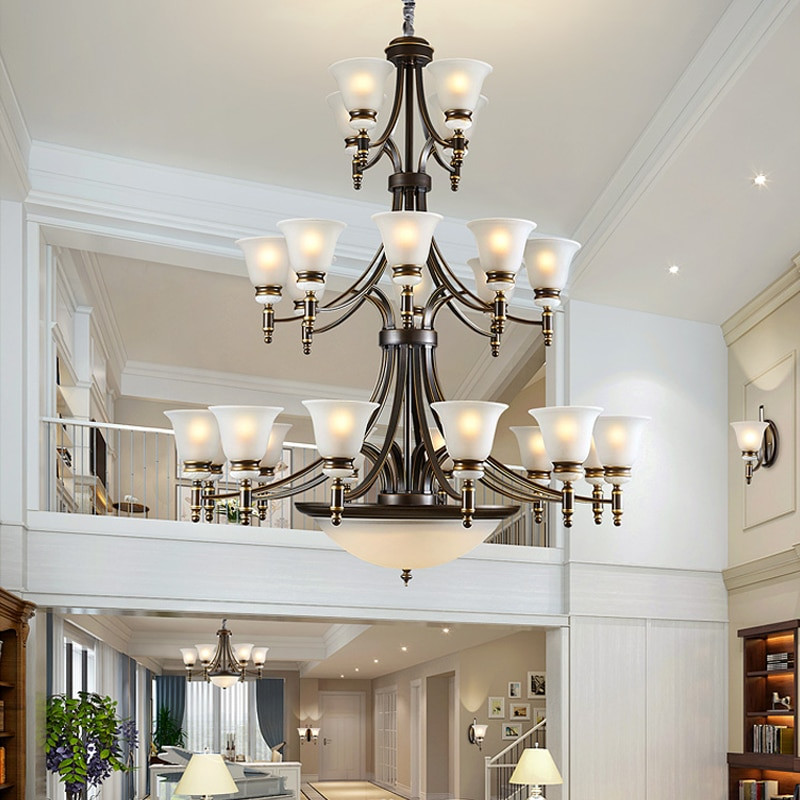 Chandelier Lights For Living Room
 Modern led Chandelier Lighting Villa Living Room Hotel