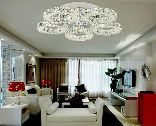 Chandelier Lights For Living Room
 2016 New Arrival Modern design Restaurant led crystal